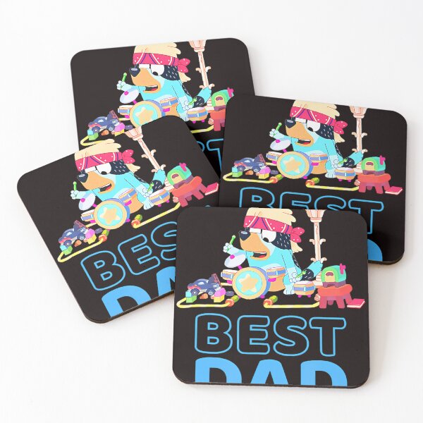 Item preview, Fathers-Blueys-Dad Best Dad designed and sold by MassiveBoy7.