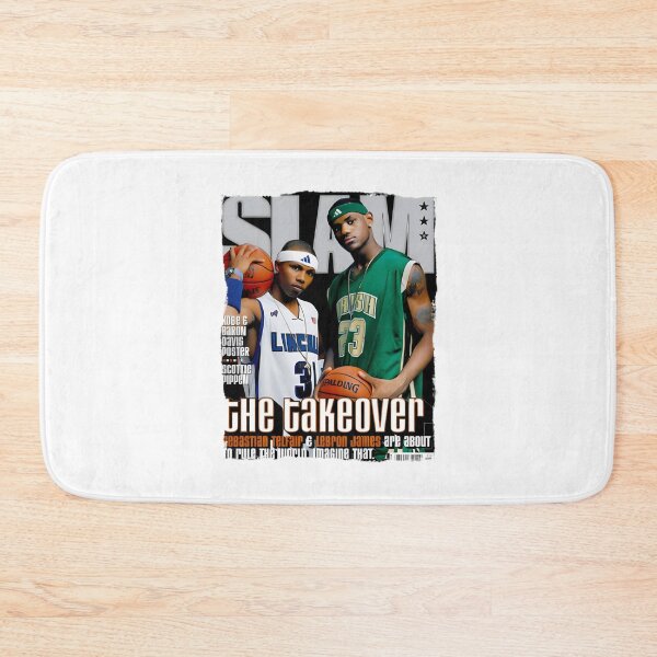 Item preview, Young LBJ Slam Dunk Basketball Art Design designed and sold by nadoshata.
