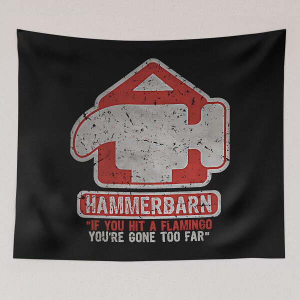 Item preview, Hammerbarn If You Hit A Flamingo designed and sold by Blood-Tea.
