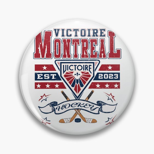 Item preview, Retro Hockey Victory Montreal Style designed and sold by anaCryder.