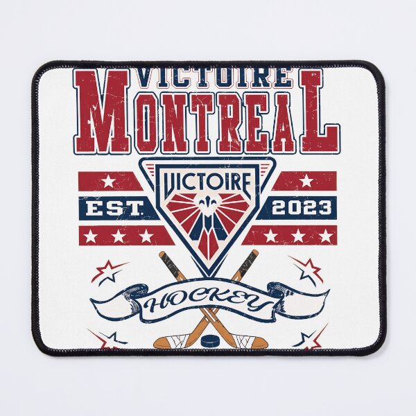 Item preview, Retro Hockey Victory Montreal Style designed and sold by anaCryder.