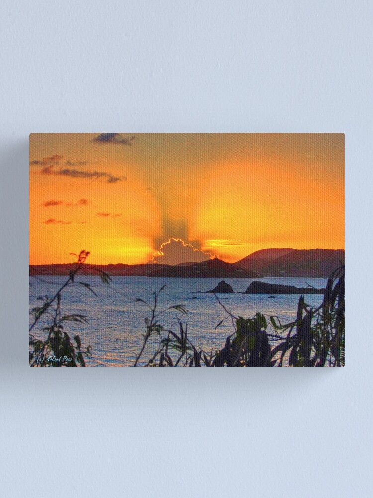 Alternate view of St. Thomas Sunset Canvas Print