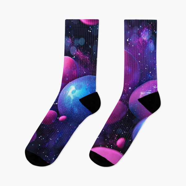 Item preview, Pink And Blue Fantasy Planets In Night Sky  designed and sold by DEC02.