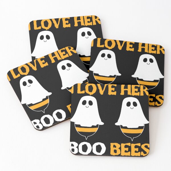 Item preview, I Love Her Boo Bees Couples Halloween Costume designed and sold by cruddenstroud23.