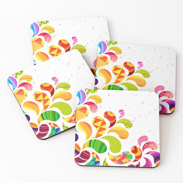 Item preview, Colorful Geometric Paisley Burst designed and sold by RAJASWARSTORE.