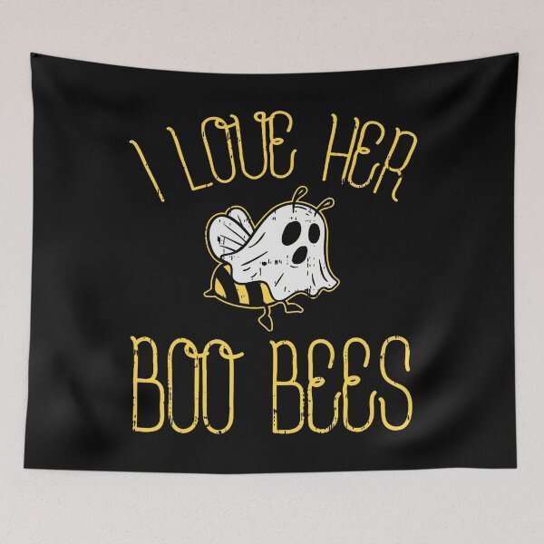 Item preview, I Love Her Boo Bees Couples Halloween Costume designed and sold by jerrimisty889.