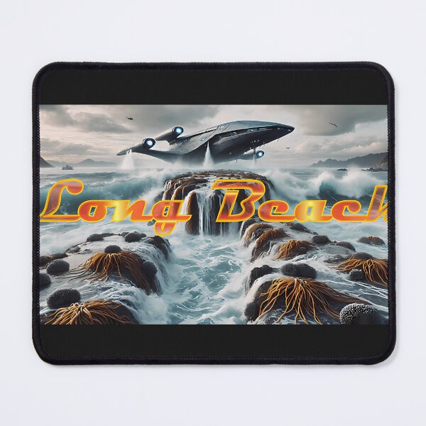 Item preview, It Landed In Long Beach designed and sold by Phacharadanai Konkham.