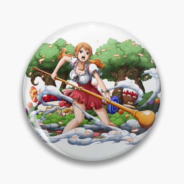 Item preview, Nami Character Design from Whole Cake Island Arc - Vibrant Anime Artwork designed and sold by fmaurizio.