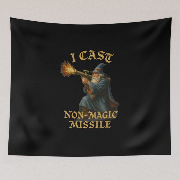 Item preview, I cast non-magic Missile  designed and sold by abby-thorns.