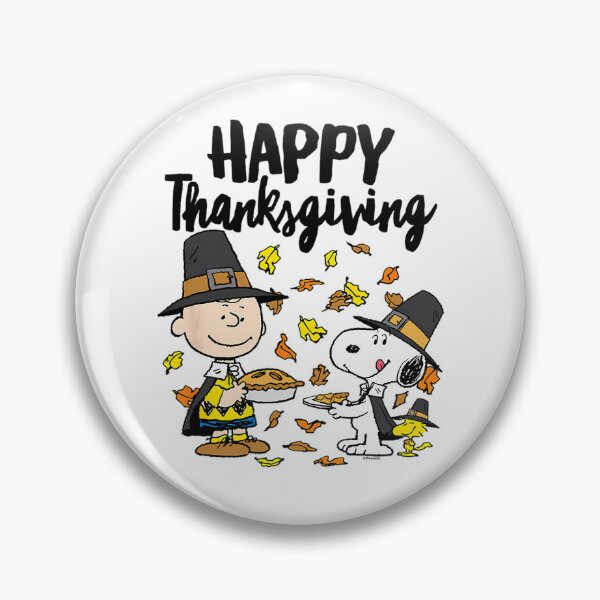 Item preview, Happy Thanksgiving Peanuts Snoopy Charlie Brown Pilgrim designed and sold by ArdanaMilsman.