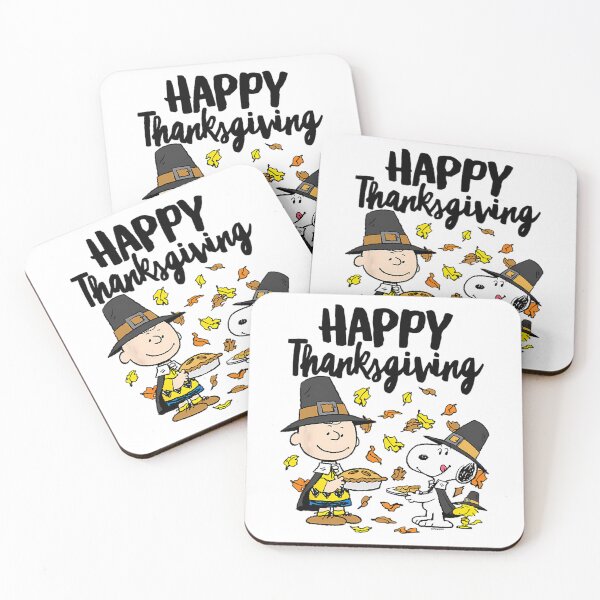 Item preview, Happy Thanksgiving Peanuts Snoopy Charlie Brown Pilgrim designed and sold by ArdanaMilsman.