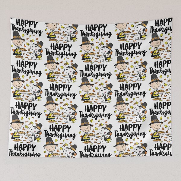 Item preview, Happy Thanksgiving Peanuts Snoopy Charlie Brown Pilgrim designed and sold by ArdanaMilsman.