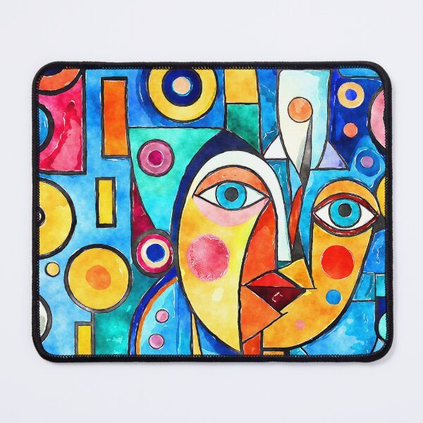 Item preview, Who Shall I Be Today? Cubism Abstract Face designed and sold by DEC02.