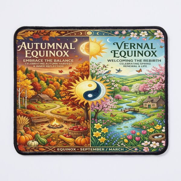 Item preview, Harmonious Balance of Autumnal and Vernal Seasons designed and sold by Solomon-Ent-144.