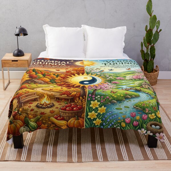 Item preview, Harmonious Balance of Autumnal and Vernal Seasons designed and sold by Solomon-Ent-144.