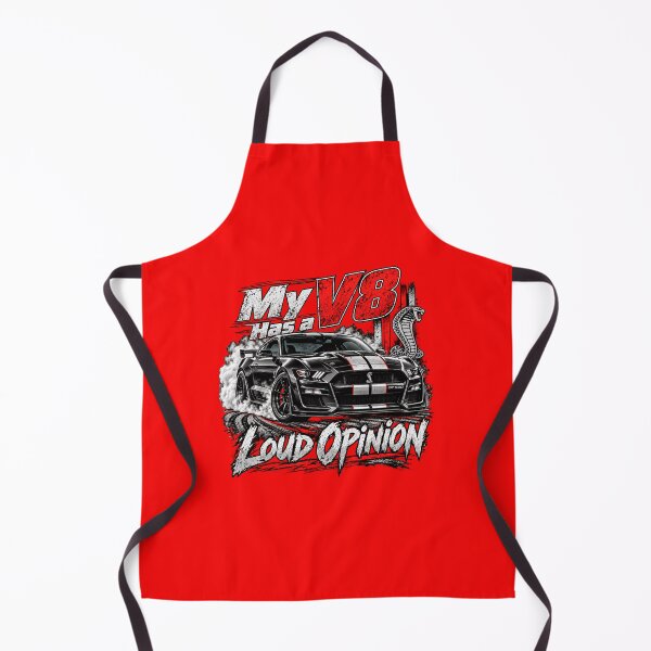 Item preview, My V8 Has a Loud Opinion Shelby GT500 T-Shirt designed and sold by TZehrfeldPhotos.