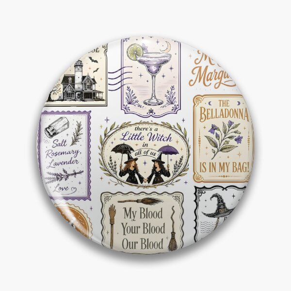 Item preview, Vintage Midnight Margaritas Practical Magic Retro Halloween Movie designed and sold by PmindHalow.
