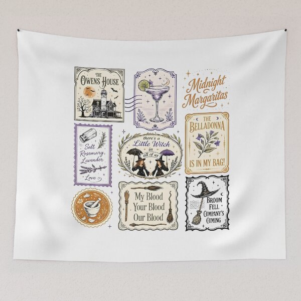 Item preview, Vintage Midnight Margaritas Practical Magic Retro Halloween Movie designed and sold by PmindHalow.