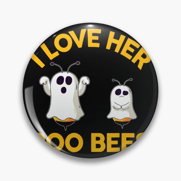 Item preview, Vintage I Love Her Boo Bees Halloween Boobee designed and sold by jerrimisty889.