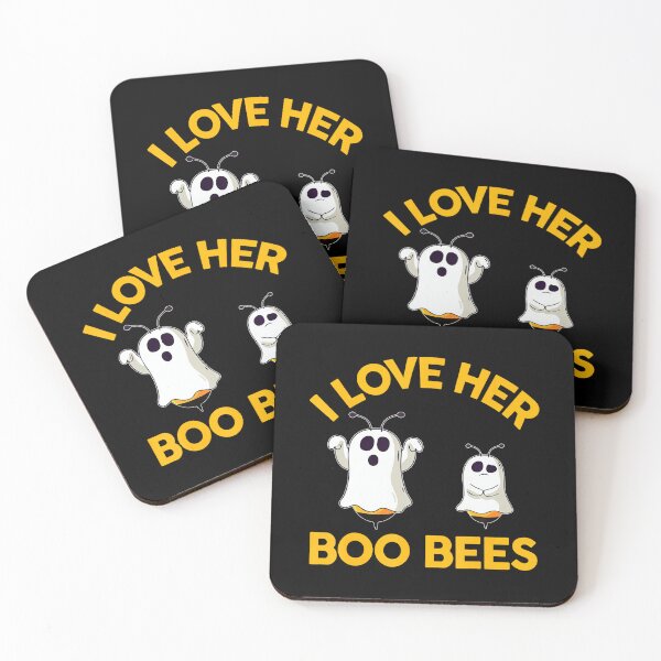 Item preview, Vintage I Love Her Boo Bees Halloween Boobee designed and sold by jerrimisty889.