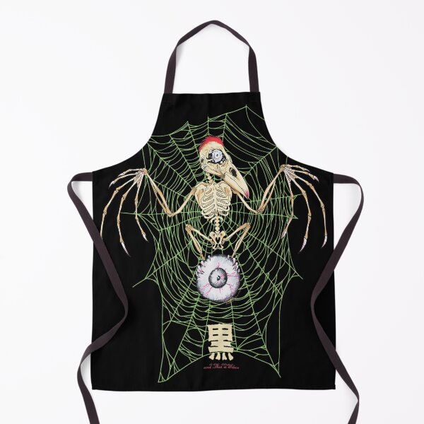 Item preview, Skeletal Bird, Web, and Eyeball Macabre Art designed and sold by BRIANLLIAM.