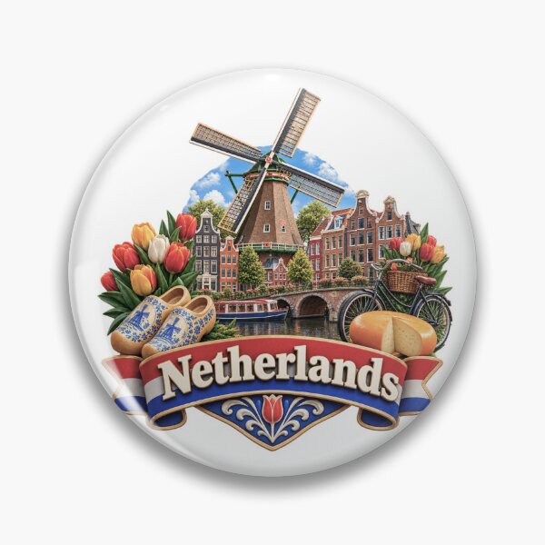 Item preview, Netherlands designed and sold by StackedPixels.