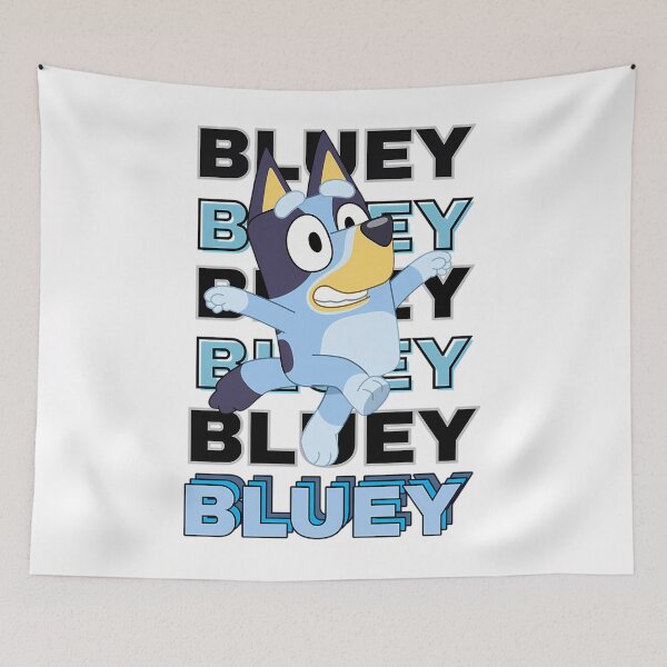 Item preview, Happy Bluey Jumping designed and sold by MassiveBoy7.