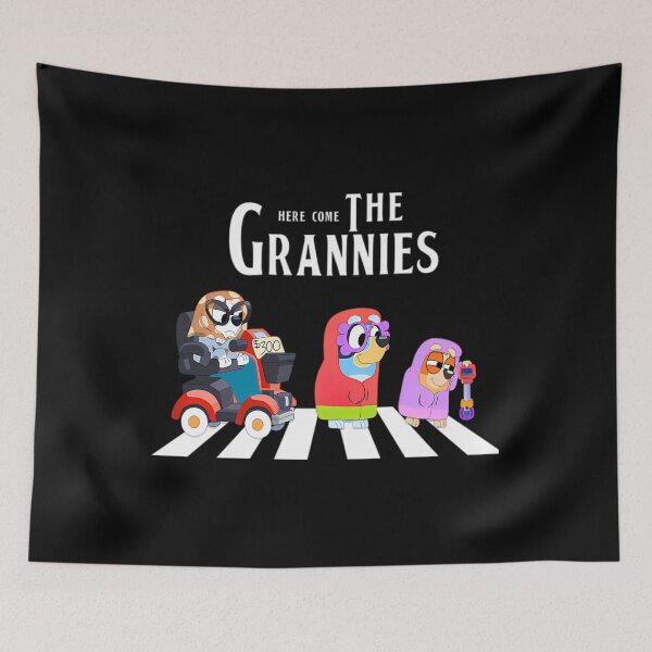Item preview, Blueyy Here Come The Granniess Band designed and sold by Blood-Tea.
