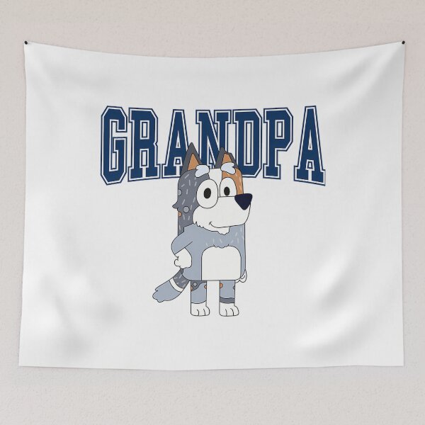 Item preview, Grandpa Dog Character Varsity designed and sold by Blood-Tea.