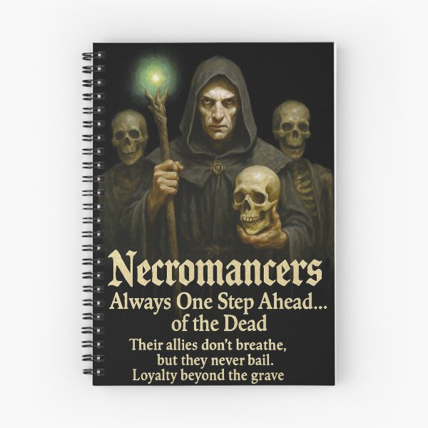 Item preview, Necromancers - Always one step ahead of the dead.  designed and sold by abby-thorns.