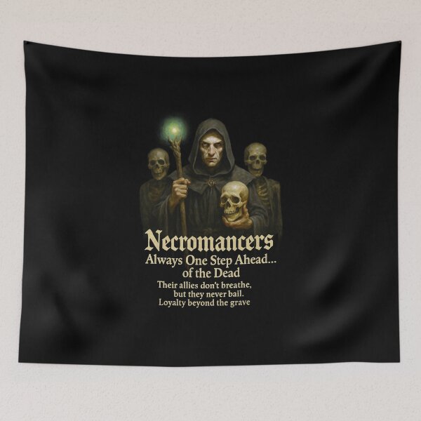 Item preview, Necromancers - Always one step ahead of the dead.  designed and sold by abby-thorns.