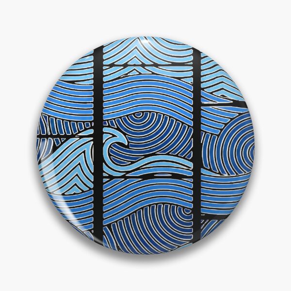 Item preview, Abstract Waves Sun Art Mosaic designed and sold by YarningsandYear.