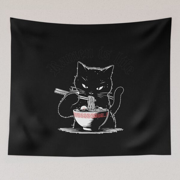 Item preview, Feline Noodle Feast  designed and sold by NICOLKITCHE.