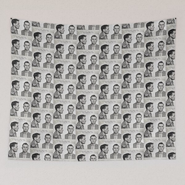 Item preview, Neal Cassady Mug Shot ‘58 designed and sold by deafhoops1.