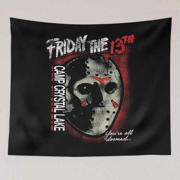 Item preview, Friday The 13Th Jason Mask You'Re All Doomed Horror Movie designed and sold by AMINEAIT.