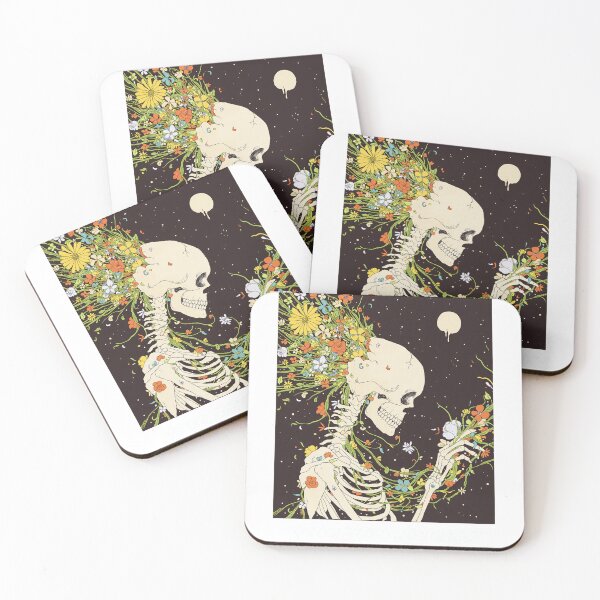 Item preview, Skeleton with Flowers Growing from Head designed and sold by BRIANLLIAM.