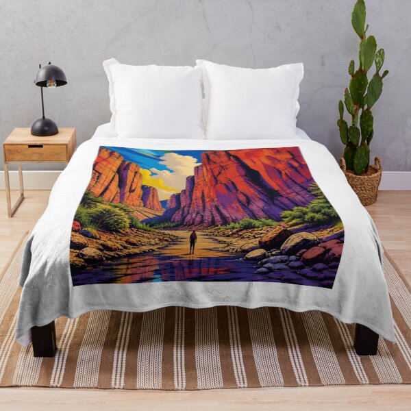 Item preview, Oak Creek Canyon designed and sold by Artnovalty.redbubble.com.