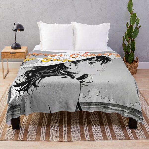 Item preview, Beautiful manga-style girl at the beach—for lovers of the sun, sand, and sea. designed and sold by UrbanTRIP.