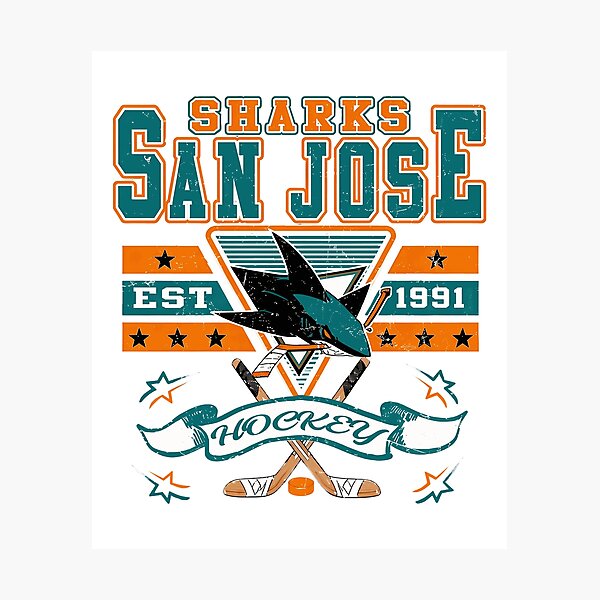 Item preview, Retro Hockey Team San Jose Est 1991 designed and sold by anaCryder.