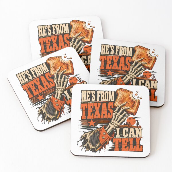 Item preview, Texas Toast Skeleton Hand Sunset Southern Humor designed and sold by chattsuede.