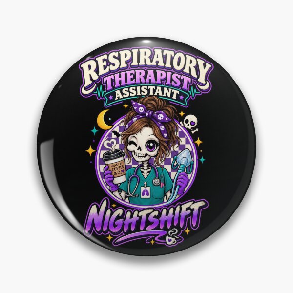 Item preview, Respiratory Therapist Assistant Nightshift Female Skeleton Checkered Coffee designed and sold by ClinicalHubs.