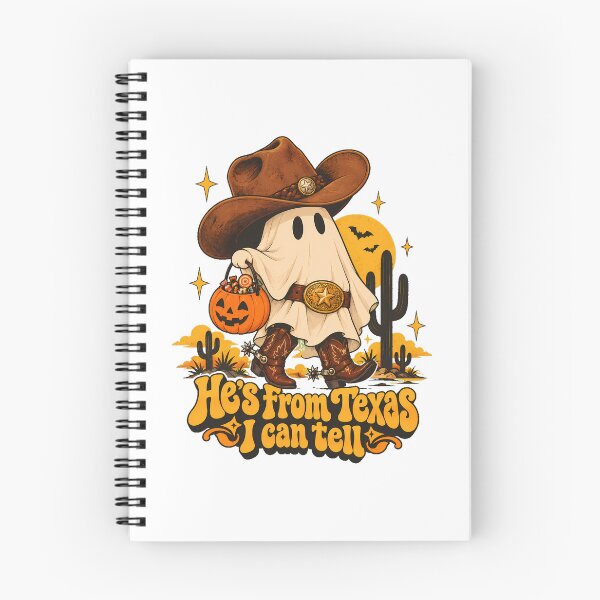 Item preview, Cowboy Ghost Cactus Desert Texas Halloween designed and sold by chattsuede.