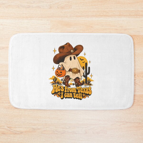 Item preview, Cowboy Ghost Cactus Desert Texas Halloween designed and sold by chattsuede.