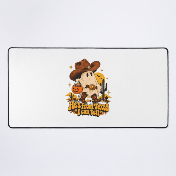 Item preview, Cowboy Ghost Cactus Desert Texas Halloween designed and sold by chattsuede.