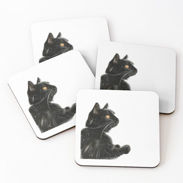 Item preview, Cat | Black & White Cat | Minimal Pet Aesthetic Art designed and sold by Mandayartstudio.