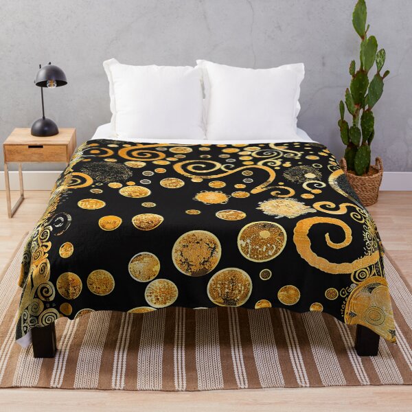 Item preview, Gustav Klimt Inspired Golden And Black Abstract designed and sold by DEC02.