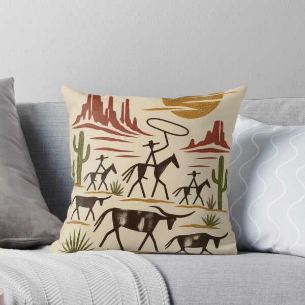 Item preview, Primitive Cowboy Cave Art Graphic designed and sold by JonelCrafts.