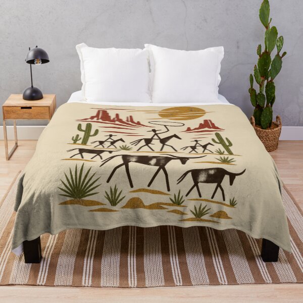 Item preview, Primitive Cowboy Cave Art Graphic designed and sold by JonelCrafts.