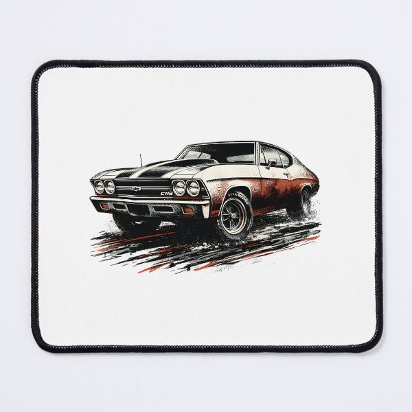 Item preview, Classic Chevrolet Chevelle Muscle Car Vintage Automotive Design designed and sold by Zizou0.