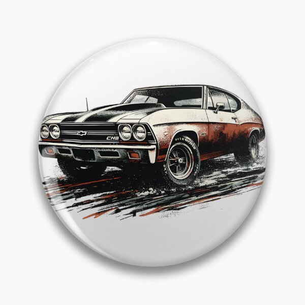 Item preview, Classic Chevrolet Chevelle Muscle Car Vintage Automotive Design designed and sold by Zizou0.